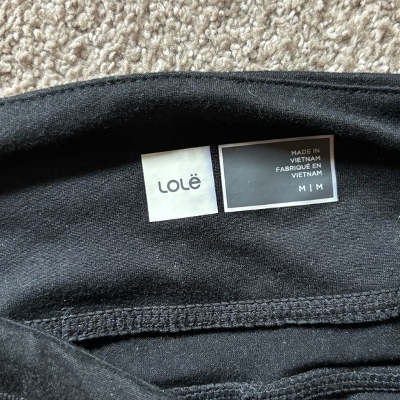 Black Lole drawstring joggers - Picture 3 of 3